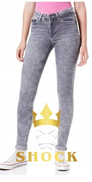 A7C012 SZARE SPODNIE JEANSOWE ONLY XL/32