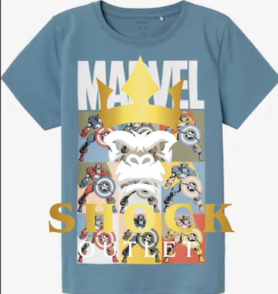 D0A004 NIEBIESKIE DZIECIĘCY T-SHIRT NAME IT 116