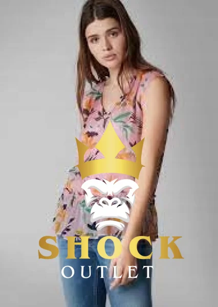 C0B007 BLUZKA TOP KWIATY MARC O'POLO S