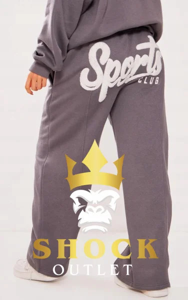 C10C26 SZARE SPODNIE DRESOWE PRETTYLITTLETHING XL