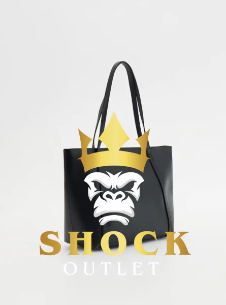 B3D220 CZARNA TOREBKA SHOPPER RESERVED