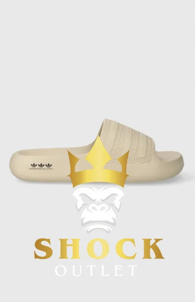 D0C003 BEŻOWE KLAPKI 'ADILETTE AYOON' ADIDAS 40