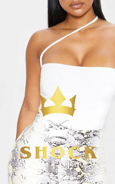 C1A119 BIAŁE BODY PRETTYLITTLETHING M