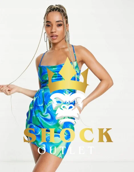 C0D209 NIEBIESKA MINI SUKIENKA NAANAA XS