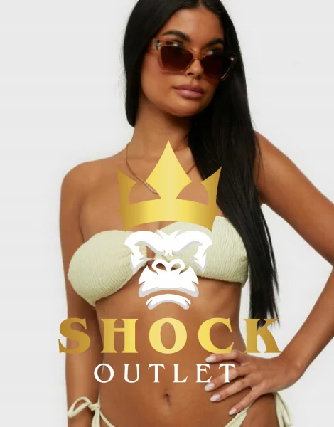C4A133 JASNOŻÓŁTA GÓRA OD BIKINI MISSGUIDED L
