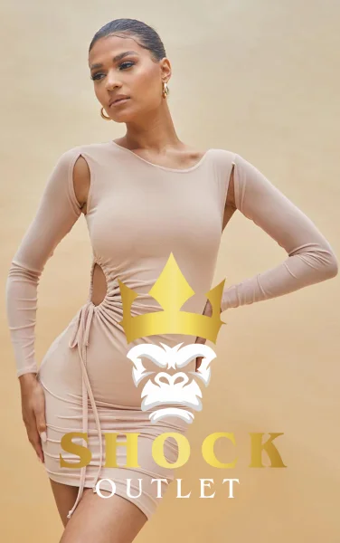 C1C203 SUKIENKA Z WYCIĘCIAMI PRETTYLITTLETHING XXL