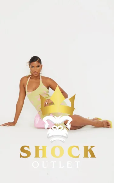 A2B113 ZIELONA SUKIENKA SWETERKOWA PRETTYLITTLETHING S