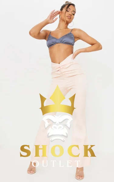 A8E212 SPODNIE DZWONY PRETTYLITTLETHING XXS