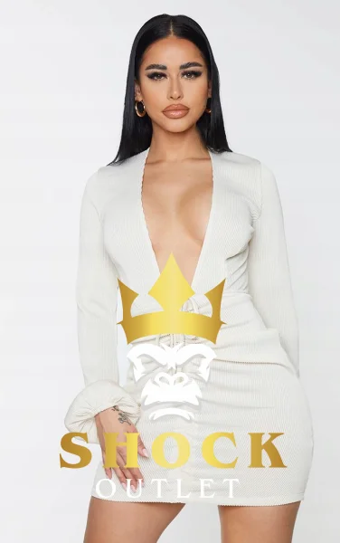 C1A102 MINI SUKIENKA DEKOLT PRETTYLITTLETHING XXL