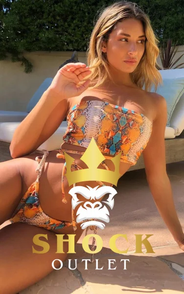 A8B018 DÓŁ OD BIKINI SNAKE PRETTYLITTLETHING S