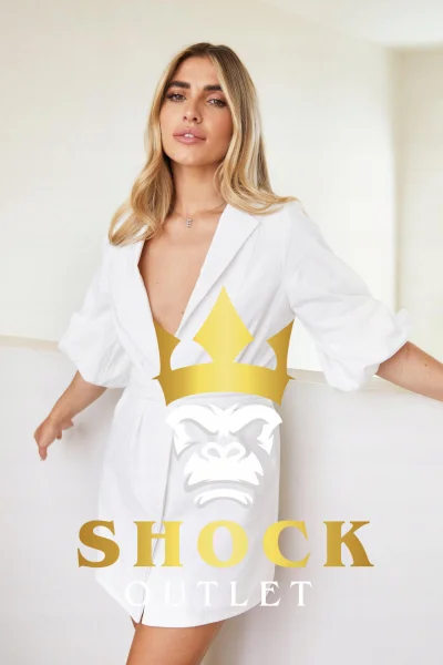 B0B108 SUKIENKA MINI Z PASKIEM BIAŁA NASTY GAL L