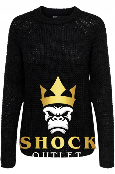 G2D009 CZARNY SWETER ONLELYSIA ONLY XS