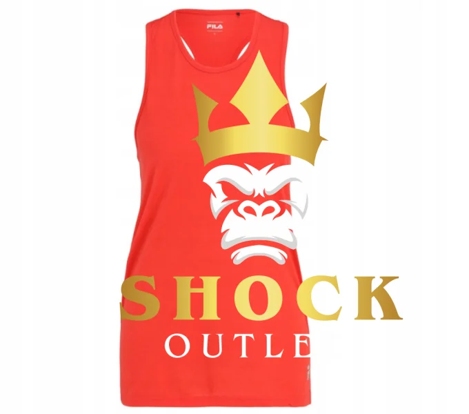 D4A013 CZERWONY TANK TOP FILA S
