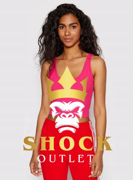 D2C307 RÓŻÓWY TOP NA RAMIĄCZKACH ADICOLOR ADIDAS S