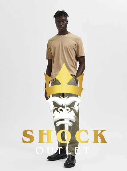 A8E006 ZIELONE KHAKI SPODNIE CHINO SLIM SELECTED HOMME 30/32
