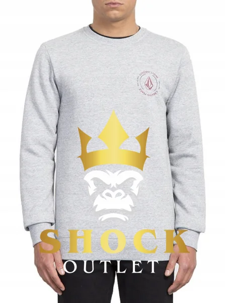 H4A12 SZARA BLUZA MĘSKA VOLCOM M