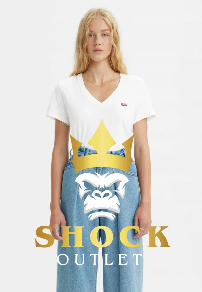 D3A306 BIAŁY T-SHIRT W SEREK LEVI'S M