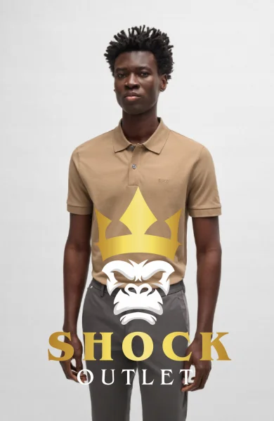A8D123 BEŻOWA KOSZULKA POLO HUGO BOSS XXL