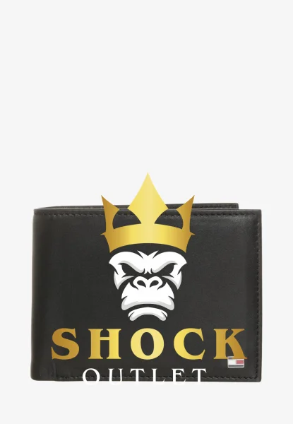 C0D115 CZARNY SKÓRZANY PORTFEL TOMMY HILFIGER