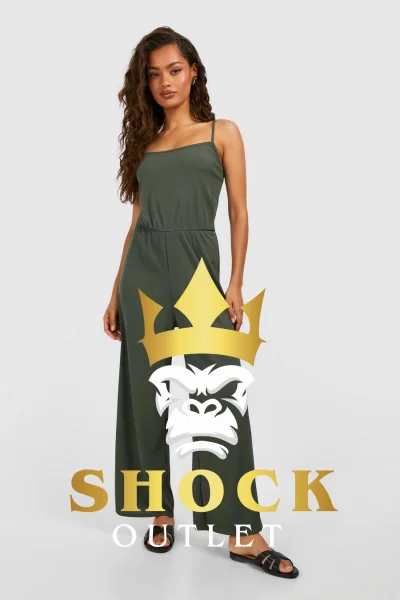 C8C205 ZIELONY KOMBINEZON BASIC BOOHOO M