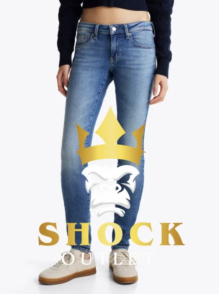 B6E002 NIEBIESKIE SPODNIE JEANSOWE SOPHIE TOMMY JEANS 26/30