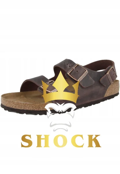 H2D03 BRĄZOWE SANDAŁY TREKKINGOWE BIRKENSTOCK 35
