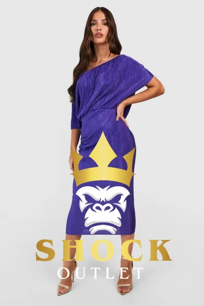 A6A103 FIOLETOWA SUKIENKA MIDI BOOHOO M