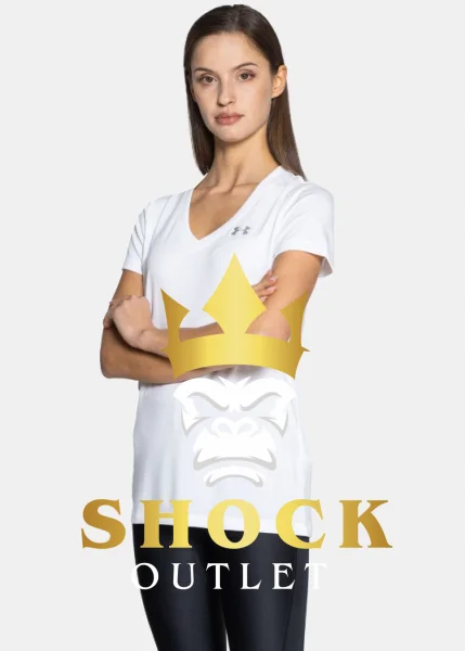 C0D036 BIAŁA KOSZULKA DAMSKA UNDER ARMOUR S