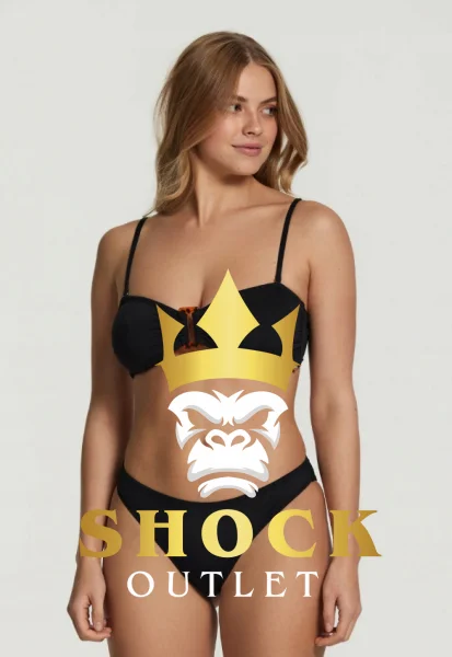 C6E003 CZARNY KOMPLET BIKINI ZOE SHIWI S