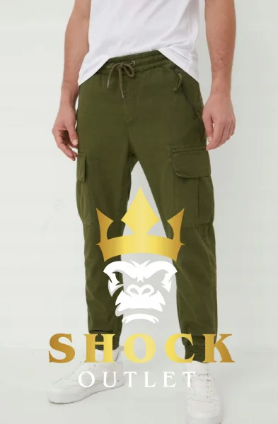 A7C107 ZIELONE SPODNIE RIPSTOP JOGGER ALPHA INDUSTRIES L