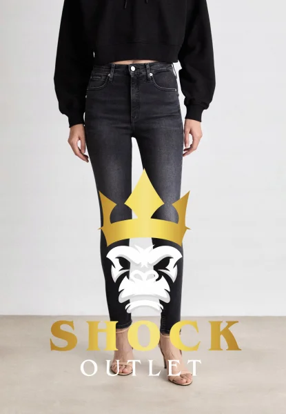 A3G005 CZARNE JEANSY RURKI CALVIN KLEIN JEANS 28/32