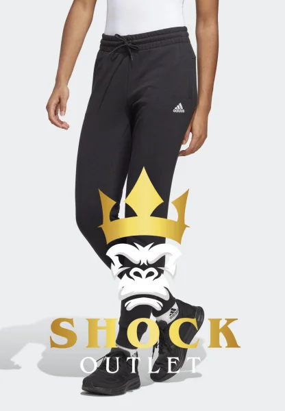 C9D008 CZARNE SPODNIE DRESOWE ADIDAS L