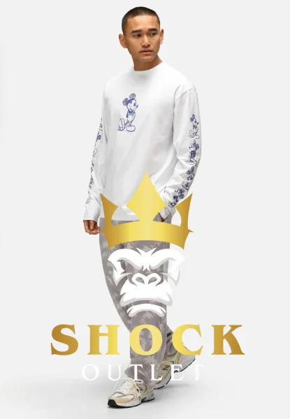 D4B105 BIAŁA BLUZA Z NADRUKIEM UNISEX DISNEY XXL