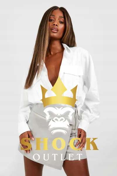B6E205 SZARE SPÓDNICO SPODENKI BOOHOO XS