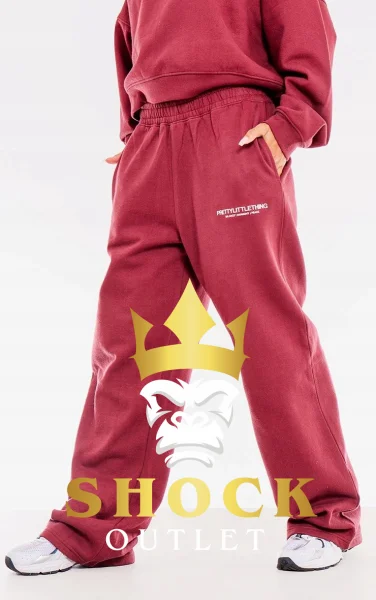 B2C109 CZERWONE SPODNIE DRESOWE PRETTYLITTLETHING M