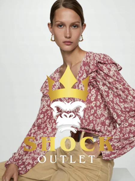 A2C001 RÓŻOWA BLUZKA 'POMELO2' MANGO 4XL