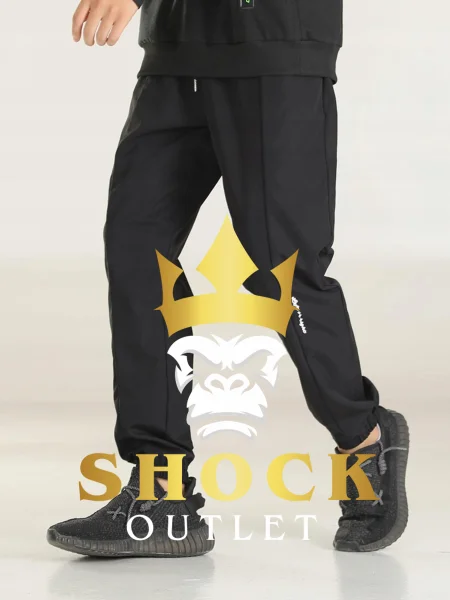 B6C215 CZARNE SPODNIE DRESY SHEIN 3XL