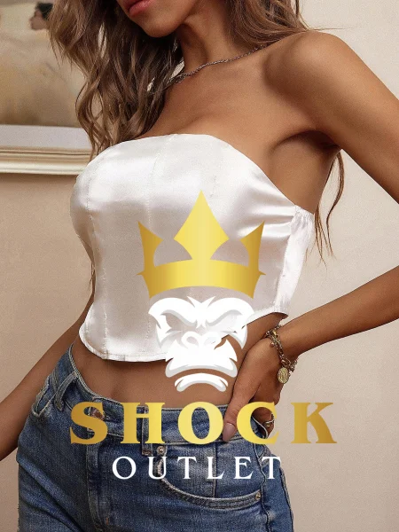 A0A114 ASYMETRYCZNY BIAŁY TOP SHEIN XS