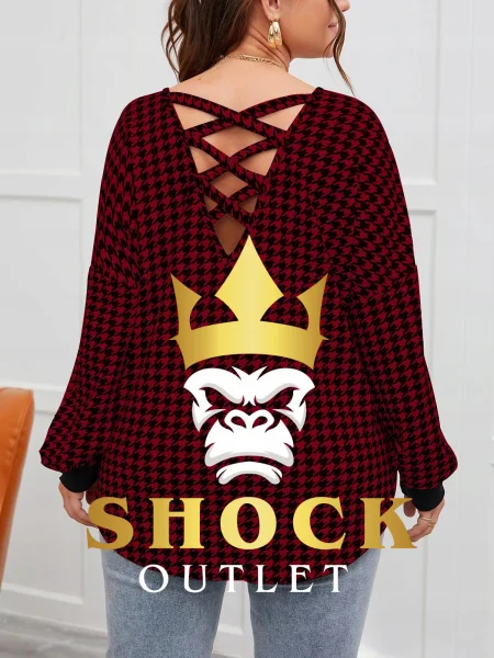 D0E102 KOSZULA W KRATE SHEIN XL